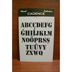 Szablon 20x15cm, D-1024 Cadence